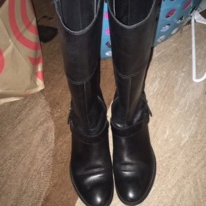 Womens Aldo Leather Boots